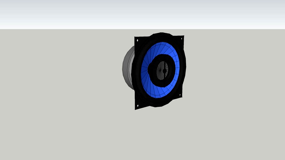 Blaupunkt CL-100, 2-way 4 inch 35W RMS speaker
