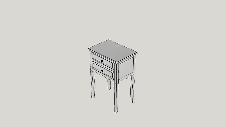 Clare 2 Drawer Nightstand