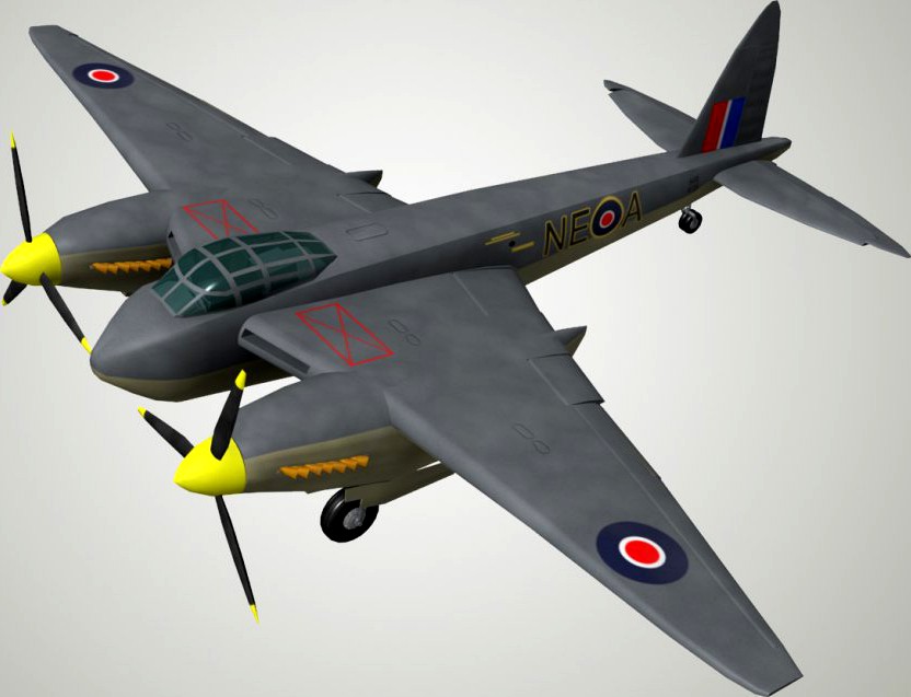 De Havilland Mosquito3d model