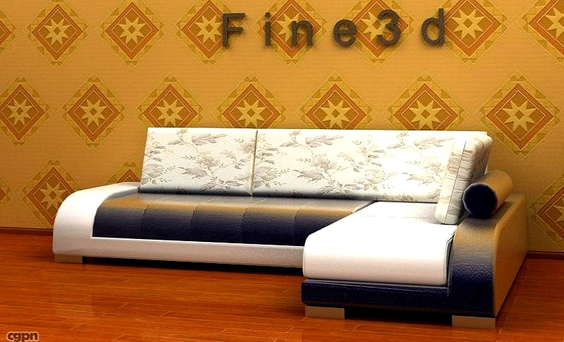01-Multiplayer sofa-0073d model
