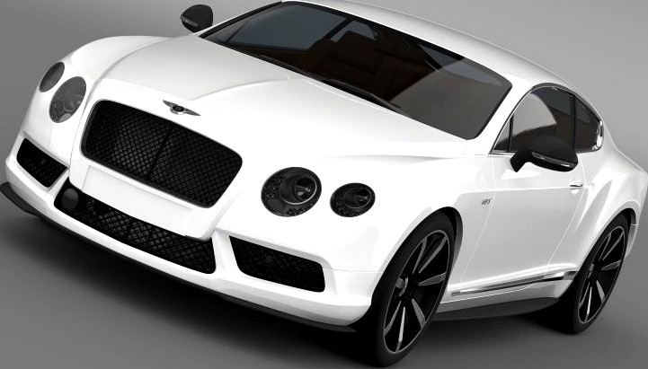 Bentley Continental GT V8 S Coupe 20143d model