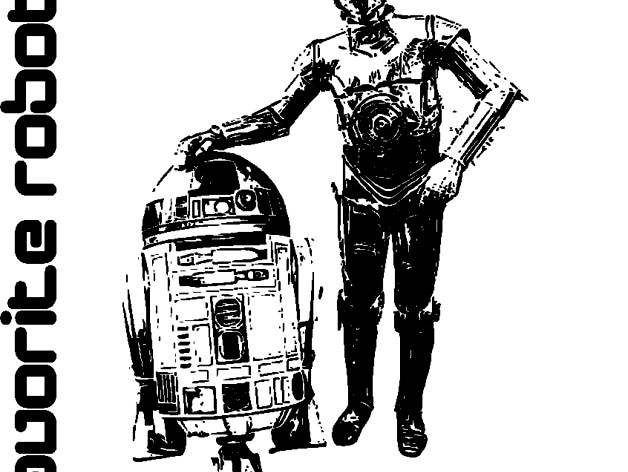 Favorite Robots: R2-D2 & C-3PO + Keepon by mifga
