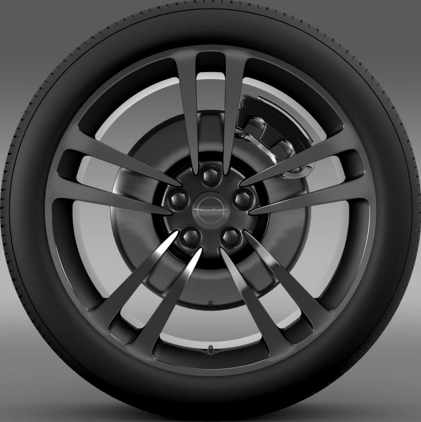 Chrysler 300 SRT8 Core wheel3d model