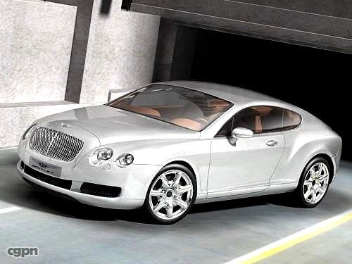 Bentley Continental GT3d model