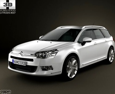 Citroen C5 Tourer 20113d model