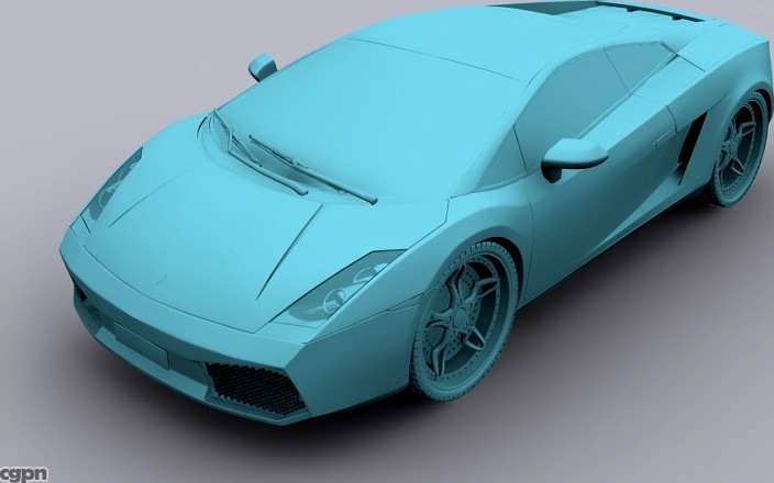 Lamborghini Gallardo stock3d model