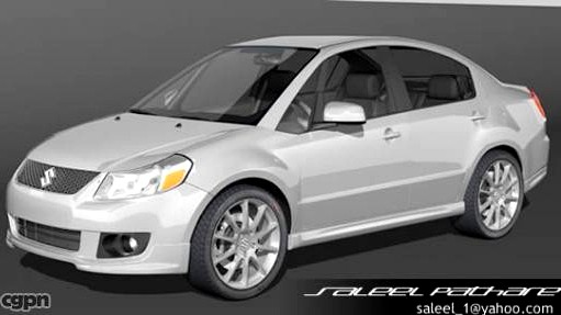 Suzuki SX4 Sedan3d model