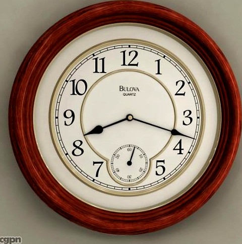 Wall Clock 073d model