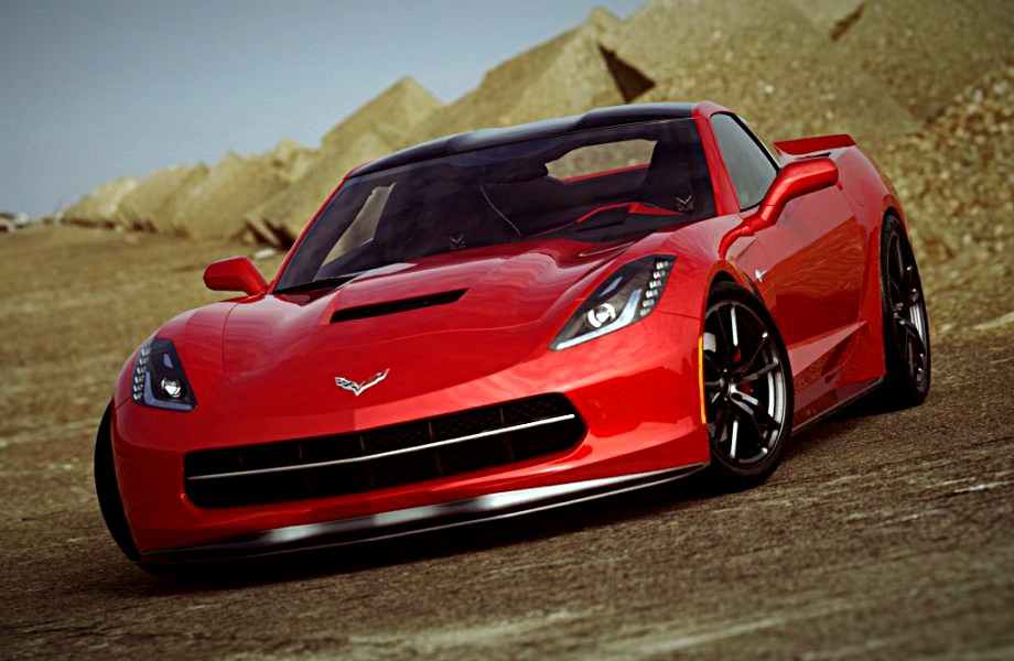 CHEVROLET CORVETTE STINGRAY 20143d model