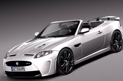 Jaguar XKR-S Convertible 20133d model