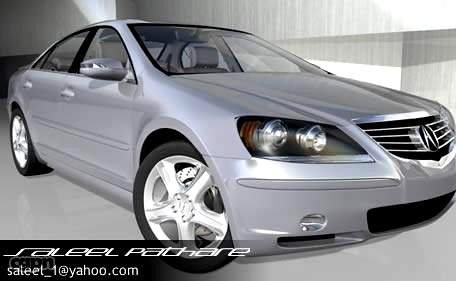 Acura RL 20053d model