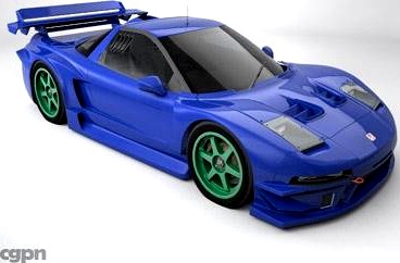 Honda NSX Raybridge3d model