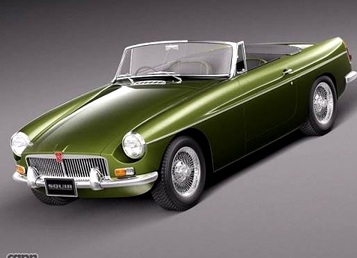 MG MGB 1962-19803d model