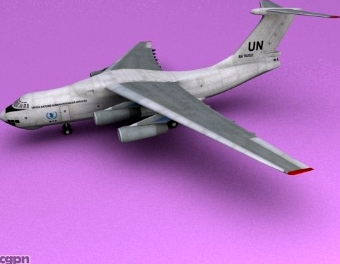 il-76 UN3d model