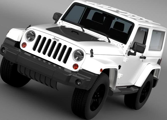 Jeep Wrangler Arctic 20123d model