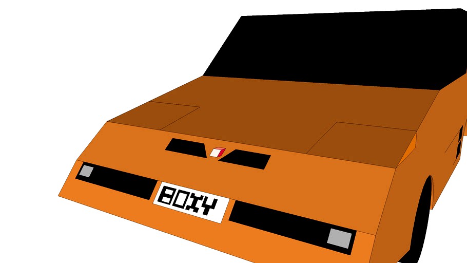 1986 Boxy Fireburst 6.2 LTx