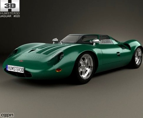 Jaguar XJ13 19663d model