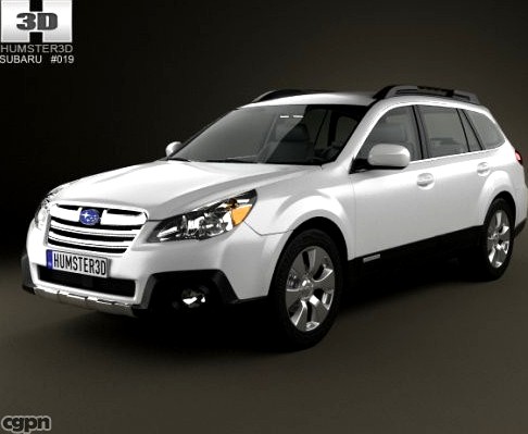 Subaru Outback limited US 20133d model