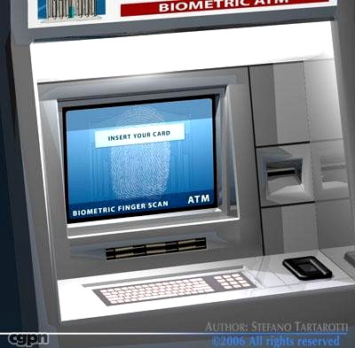 Biometric ATM3d model