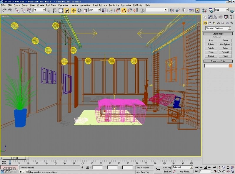 Interior 0363d model