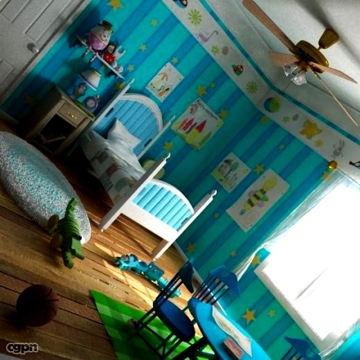 KID ROOM3d model