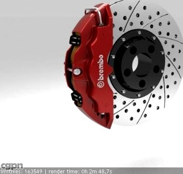 Brembo Brake3d model