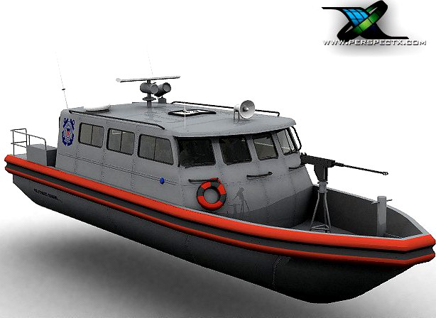 US Coast Guard Long Range Interceptor (LRI)3d model