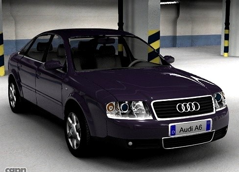 Audi A6 (1998-2004)3d model