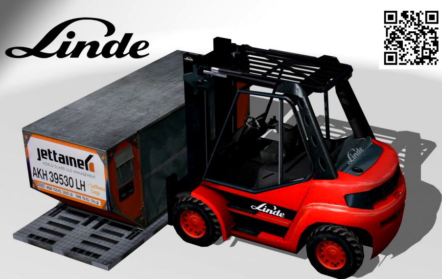 Linde forklift H503d model