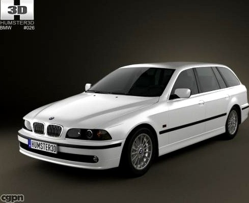 BMW 5-series E39 Touring (1995-2003)3d model