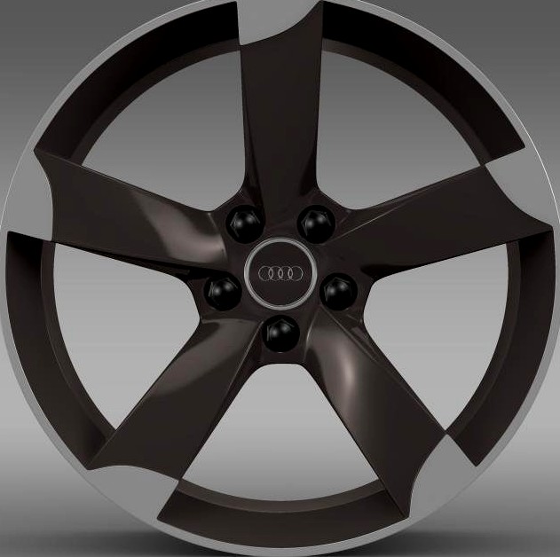 Audi R8 Spyder rim3d model