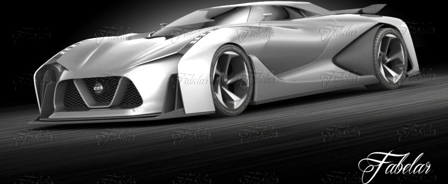 Nissan 2020 concept3d model