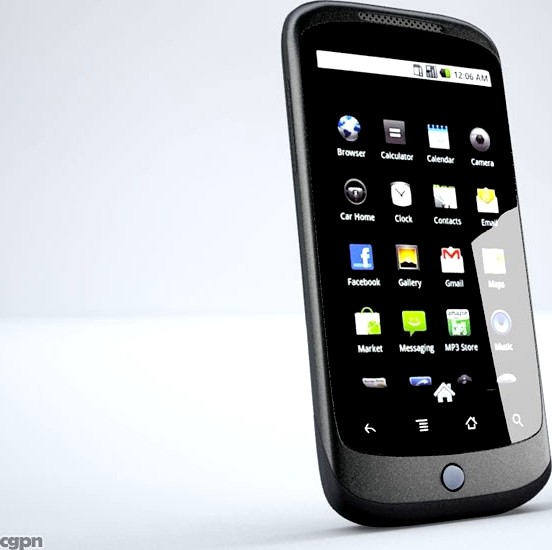 Google Nexus One3d model