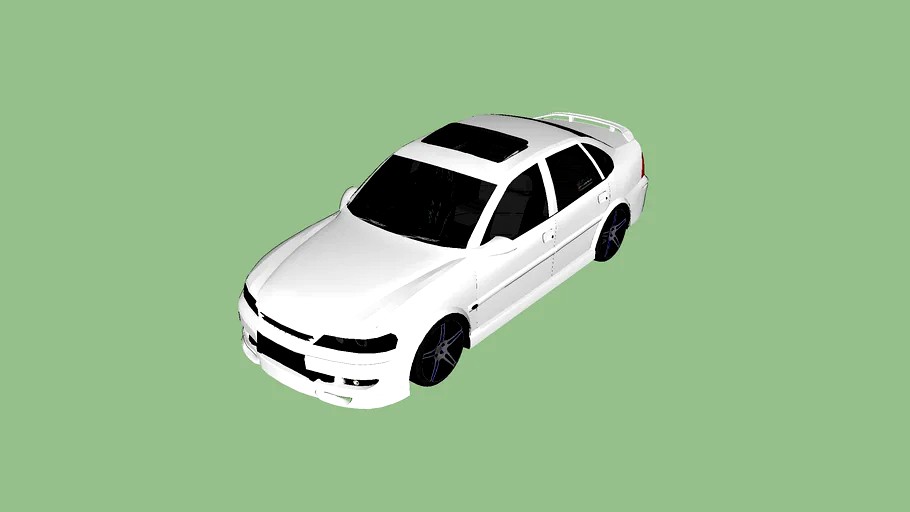 Opel Vectra B HB 1996 3D model