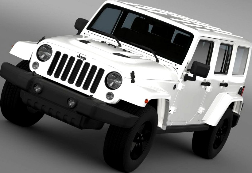 Jeep Wrangler Unlimited X 20153d model
