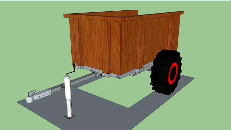UTV Utility Dump Trailer