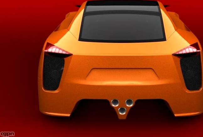 Lexus LF-A Concept3d model