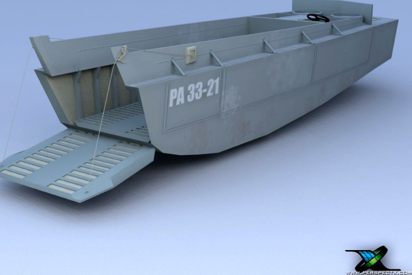 Higgins Boat / LCVP3d model