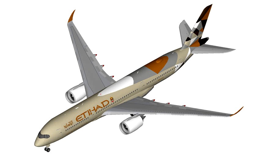 Etihad Airbus A350-900XWB
