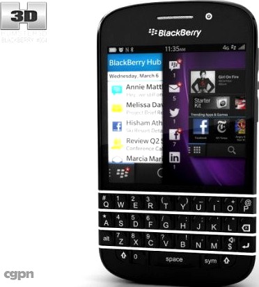 BlackBerry Q103d model