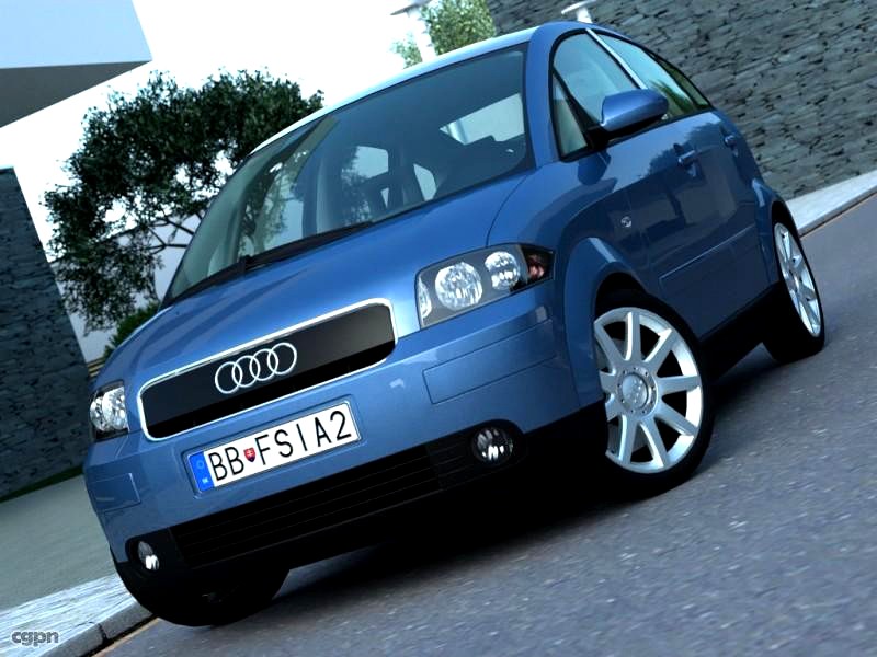 Audi A2 20033d model