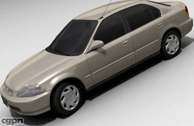 Honda Civic 4d3d model