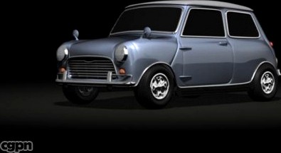Mini Cooper - 1960&#039;s3d model