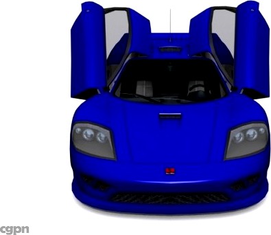 Saleen S7 Twin Turbo3d model