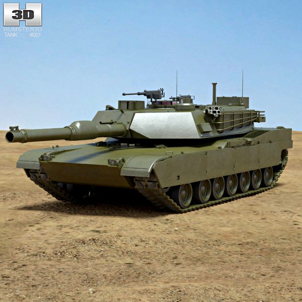 M1 Abrams3d model