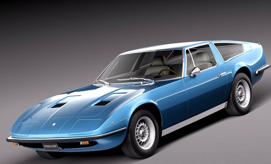 Maserati Indy 19733d model