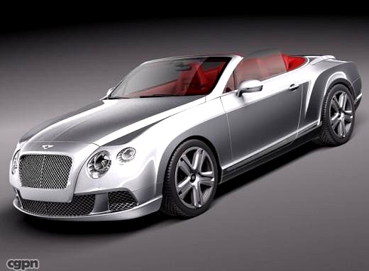 Bentley Continental GTC 20123d model