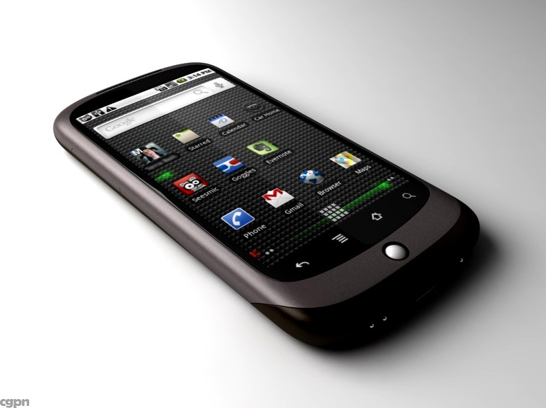 Google Nexus One Communicator Android OS3d model