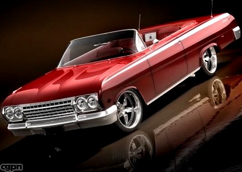 Chevrolet Impala convertible 19623d model