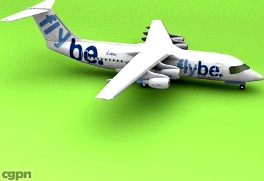 BAe-146 Flybe3d model